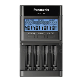 Panasonic Eneloop BQ-CC65 Pro batterilader (4 AA/AAA batterier)